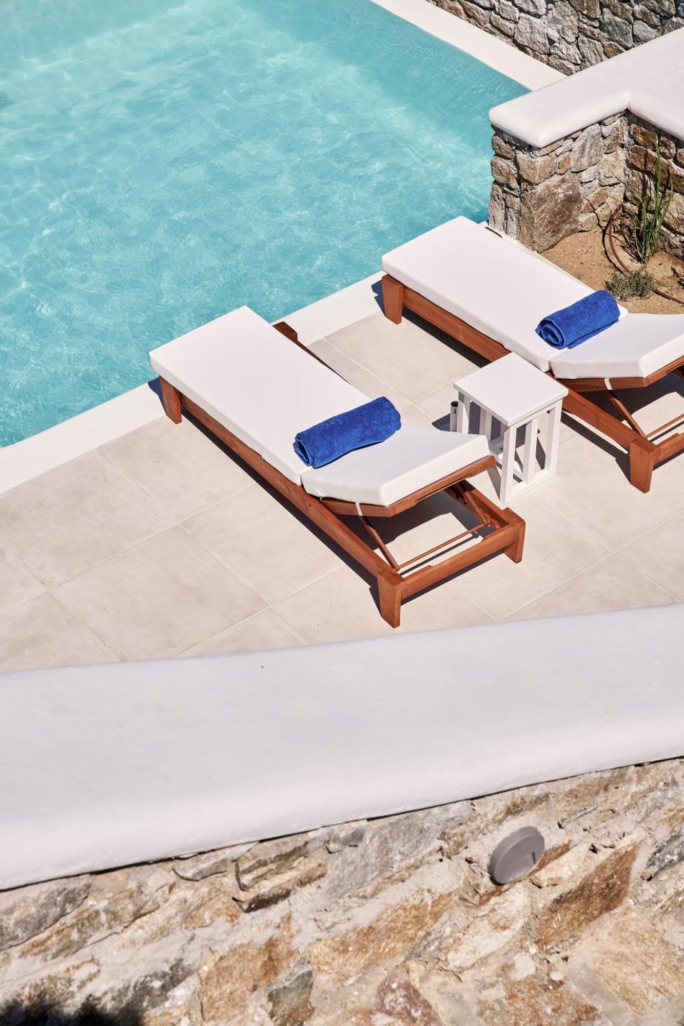 Katikies Villas Mykonos Елия Екстериор снимка